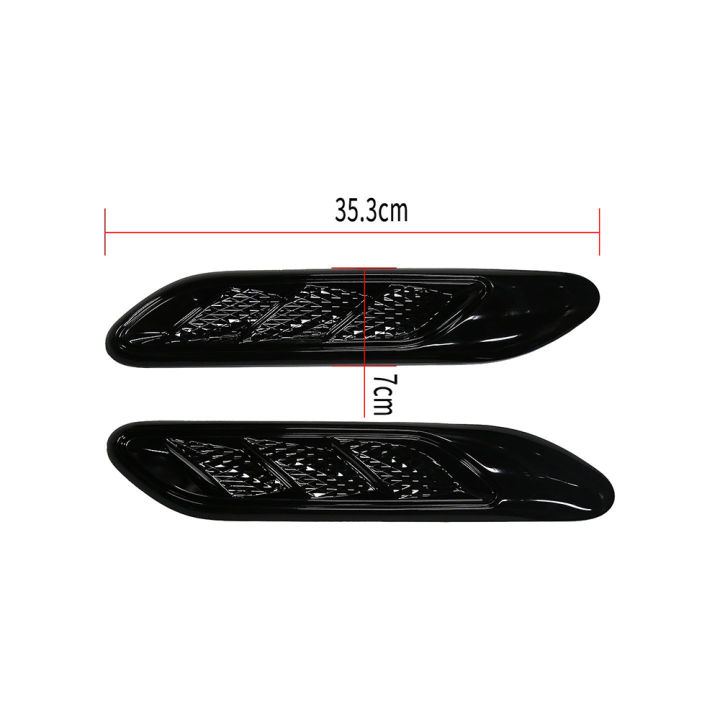 2pcs%20Car%20Air%20Intake%20for%20Chest%20Side%20Outlet%20Strip%20Waterproof%20Shark%20for%20BMW%20Audi%20Auto%20Tuning%20Supplies%20Gill-shaped%20Capo%20Accessories%20-%20Image%206