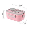 Portable Lunch Box With Spork And Dipping Bowl Perfect For Office Workers Kitchen Gadget For Easy Meal Prep And Storage Stylish And Durable Home Kitchen Accessory Temu. 