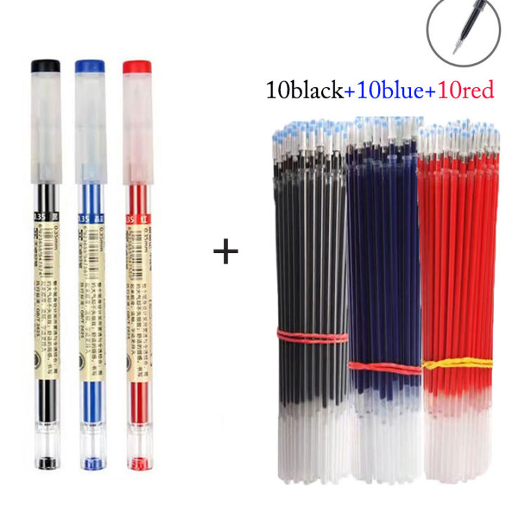 Japan%20Fine%20Point%20Pen%200.35mm%20Black%20Blue%20Red%20Ink%20Gel%20Pen%20Ballpoint%20Pen%20School%20Office%20Student%20Writing%20Stationery%20Supply%20-%20Image%207