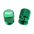 Motorcycle CNC Aluminum Tire Valve Air Port Stem Cover Caps For Yamaha YZF R1 R1M R3 R25 R6 R125 600R 750R YZFR25 YZFR6 YZFR3. 