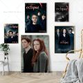 1PC Classic Movie TV Film Twilight Poster Self-adhesive Art Waterproof Paper Sticker Coffee House Bar Room Wall Decor. 