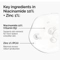 Niacinamide 10% + Zinc 1% - 30 ml (2 Layer Labeling).