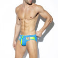 Men's Zipper Swim Briefs Swimming Triangle Short Summer Beach Pants Swimsuit Swimwear Male Bathing Suilt Surfing.