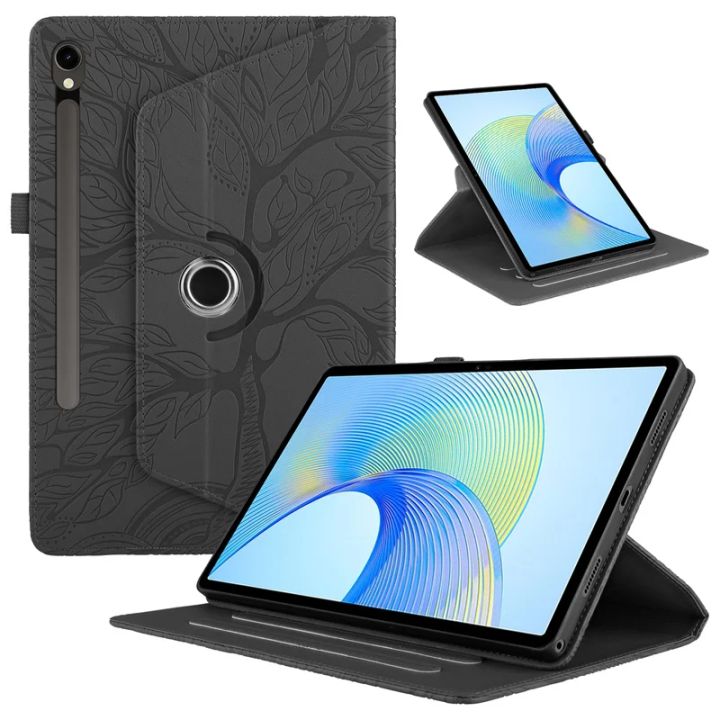 Coque For Samsung Galaxy Tab S10 Lite Case Embossed 360 Rotating Stand Tablet Funda For Galaxy Tab S10 Lite Cover 2025 10.9 inch