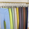 Hot Sale Fitness Female Leggings Running Pants Naked feeling Leggings High Waist Push Up Sport Women Fitness Running Yoga Pants.