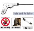 Spark Gas Lighter, Manual Gun Lighter, Electronic Fire Pulse Ignitor, Metal Spark Stove Lighter, Kitchen Gun Gas Lighter, Fire Starter Spark Gas.. 