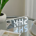 Minimalism LED Digital Alarm Clock Electronic Digital Alarm Clock Digital Clock Table Clock Room Desk Decor Exquisite Home Decor. 