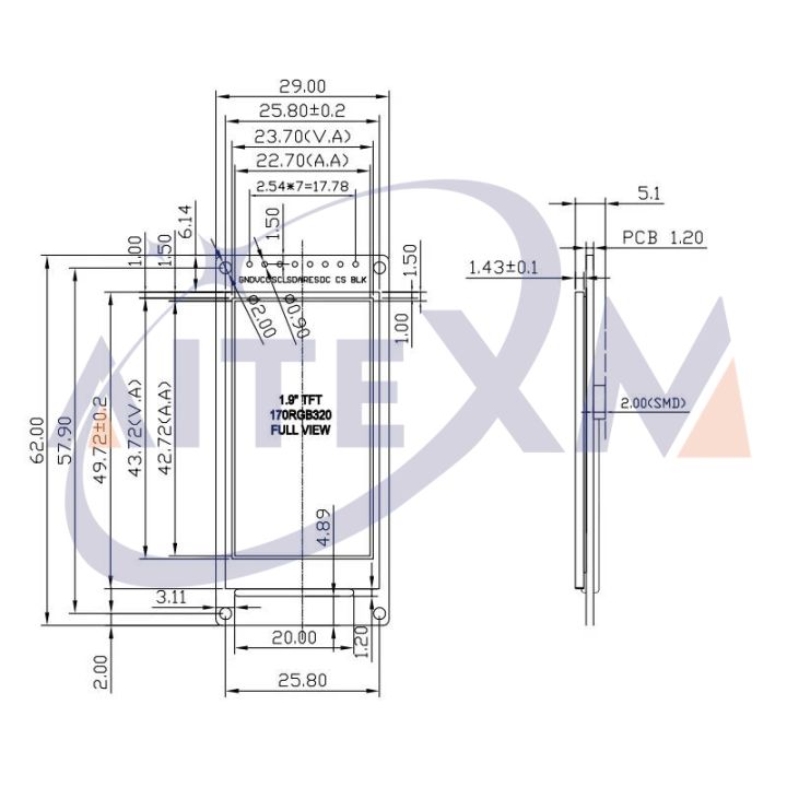 1.9%20Inch%20IPS%20Full%20Angle%20TFT%20Display%20Screen%20LCD%20Color%20Display%20Module%20SPI%20Serial%20Port%20High-definition%20170x320%20ST7789%20For%20Arduino%20-%20Image%206