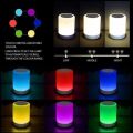 Touch Color Changing Smart Wireless Bluetooth Speaker. 