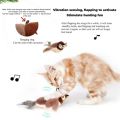 Hot Simulated Bird Cat Toy Interactive Toys Dog Rechargeable Chirping Flapping Bird(no Flying) Touch Activated Plush Pet Toy.