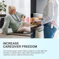 Wireless Elderly SOS Emergency Call Button with Vibration, Portable Personal Alarm for Senior Care, Remote Notification, Help. 