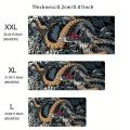 Japanese Art Dragon Mouse Pad Gamer XL Custom Home HD Mousepad XXL Keyboard Pad Office Non-Slip Computer 900x400 Big Mouse Mats. 