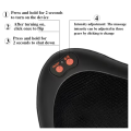 3D Rotating Neck & Shoulder Massager with Deep Kneading Nodes | Electric Shiatsu Massage Pillow with 3 Speed Levels | Back, Waist, Legs & Feet Massager. 