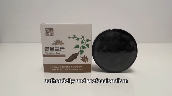Polygonum Multiflorum Handmade Soap Essential Oil Soap Anti-mite Soap Nourishing and Moisturizing Repair Hair Anti-Dandruf Hair Care Soap
