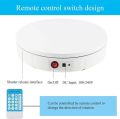 360 Rotating Table 30cm for Products Photography ( White ). 
