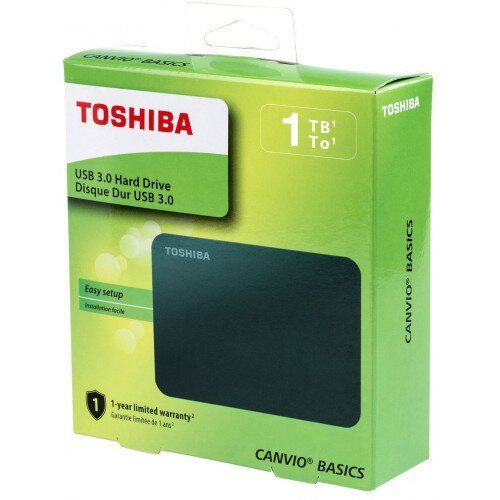 Toshiba Canvio Basics Portable External Hard Drive