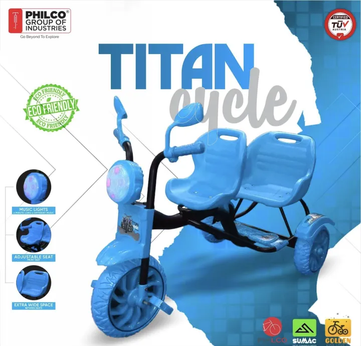 Philco%20Titan%20Cycle%20Double%20seat%20-%20Image%202