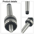 Crown Multi-tooth Woodworking Lathe Drive Center Spindle MT1or MT2 With Spring Loaded Point Woodturing CNC Metalworking Tools. 