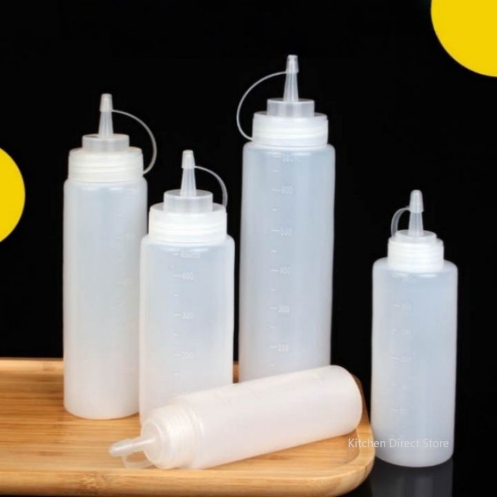 -nosed Squeeze Sauce Bottle Tomato Sauce Bottle Salad Dressing Squeeze Bottle Squeeze Bottles Kitchen Utensils Bottles