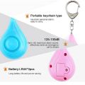 1pc Safe Personal Handy Alarm Self-defense Keychain Emergency Attack Anti-rape  Personal Safety Security Alarm 125dB. 