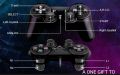 For playstation 1/2  Dual shock 2 controller. 