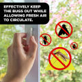 Window Screen Mesh Fiberglass Window Mesh Replacement Durable Not Easy to Tear Door Screen for Flies Mosquitoes Provention.