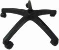 Office Revolving Chair Fiber Base Body part with wheels Universal Size Suitable for all Revolving/Executive/Gaming Chairs. 