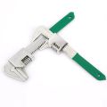 Universal F-Shaped Multifunctional Adjustable Wrench Pipe Pliers Large Opening Right Angle for Sewer Bathroom Water Pipe. 
