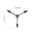 3 in 1 Butane Adapter Extension Split Furnace Adapter E-Three Outputs Gas Tank Conversion Head Gas Distributor Conversion Head.