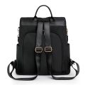 Louis Well New Cute Women Girls Bagpack For Going University 13 Inches Hieght With Single Shoulder Strap Black And Grey Bagpack Waterproof Anti-Theft. 