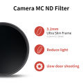 MECORIGHT HD ND8 ND16 ND32 Filter Neutral Density For    Fuji Sigma Tamron DSLR Camera Lens 43/49/52/55/67/77/82mm. 