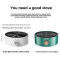 Electric Mini Coffee Heater Milk Tea Mocha Heating Stove Hot Plate Multifunctional Cooking Pot Oven Small Furnace Cooker.
