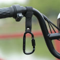 Motorcycle Bicycle Aluminum Alloy Front Mount Handlebar Hook Clip for Secure Bag Helmet Hanging. 