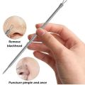 Blackhead's Remover Pin 4.1mm Top Ring Dia Blackheads And Pimples Removal Extractor Tool Acne Needle Pin. 