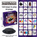 Magic Kit Magician Costume Beginner Magic Tricks Learning Set Educational Toys for Children Christmas Birthday .