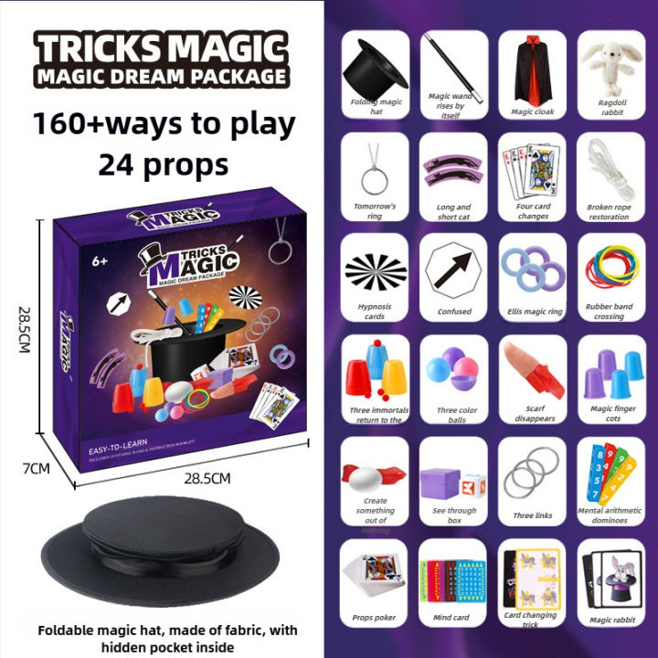 Magic%20Kit%20Magician%20Costume%20Beginner%20Magic%20Tricks%20Learning%20Set%20Educational%20Toys%20for%20Children%20Christmas%20Birthday%20%20-%20Image%204