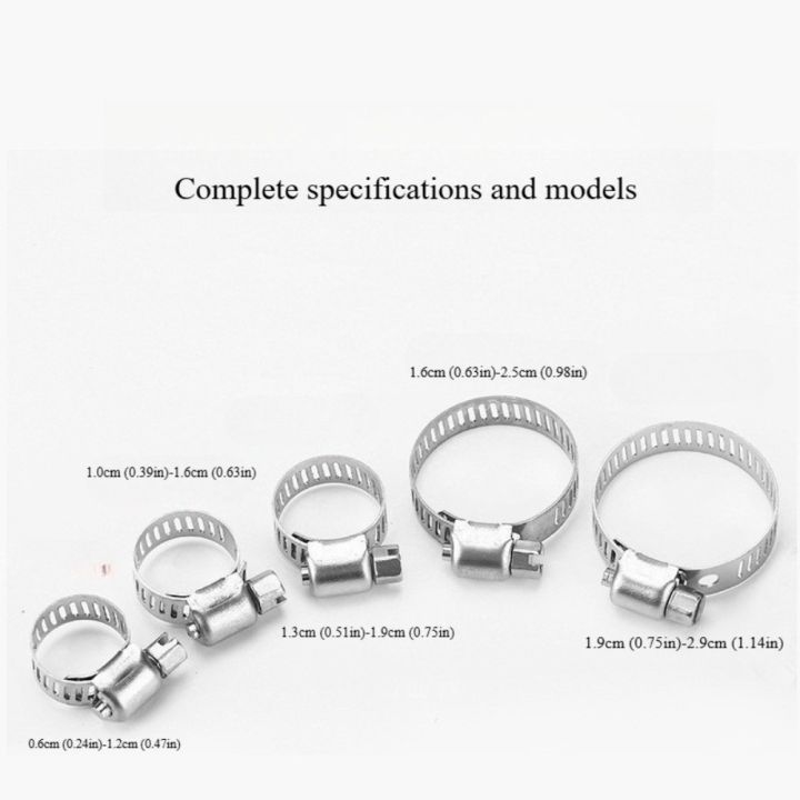 20PCS%20Multi-Purpose%20Hose%20Clamps%20-%20Adjustable%20Pipe%20Clips%20&%20Locking%20Bands%20for%20Secure%20Water%20Pipe,%20Gas%20Pipe%20Fixing%20&%20Tightening%20-%20Image%202