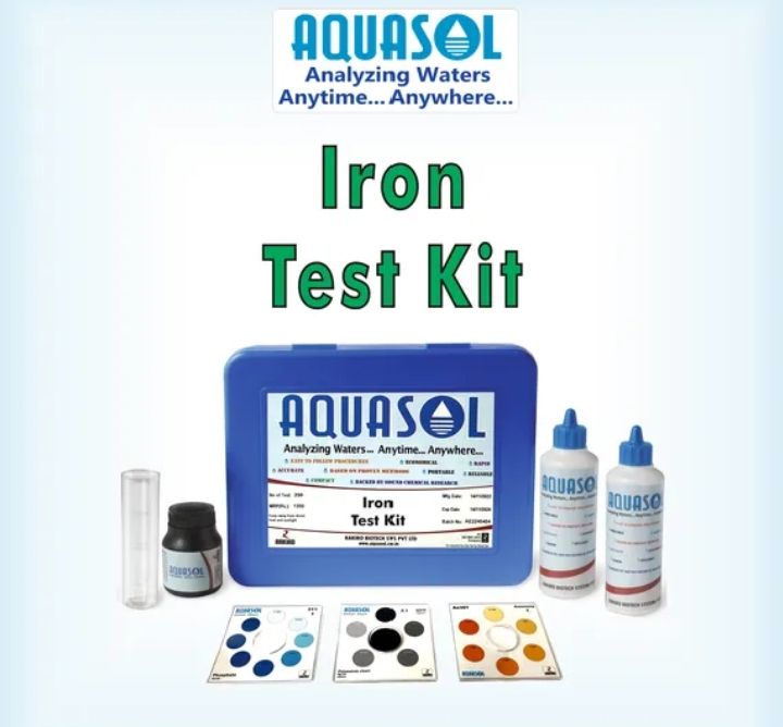 Aquasol AE313 Iron Test Kit for Water Analysis (Fe) – High Accuracy ...