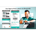Multifunctional Label + POS Receipt Printer USB + Bluetooth Connectivity Perfect for 4x6, 3x4, 2x3 Inch Daraz, Steadfast Shipping Labels Printing Barcode Label Maker Compatible with PCs, Laptops, Smartphones Direct Thermal Printing Tech - Nadra.