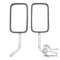 10MM 360 Degrees Adjustment 10MM Chrome Motorcycle Rear View Mirrors ATV Side Mirrors For Dirt Bike Scooter Moped Tricycle Quads. 