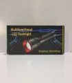 multifunctional led flashlight stepless dimming. 