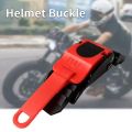 1PC Motorcycle Helmet Speed Clip Chin Strap Quick Release Pull Buckle Black Red Motorcycle Helmet Lock Socket 10-section Buckle.