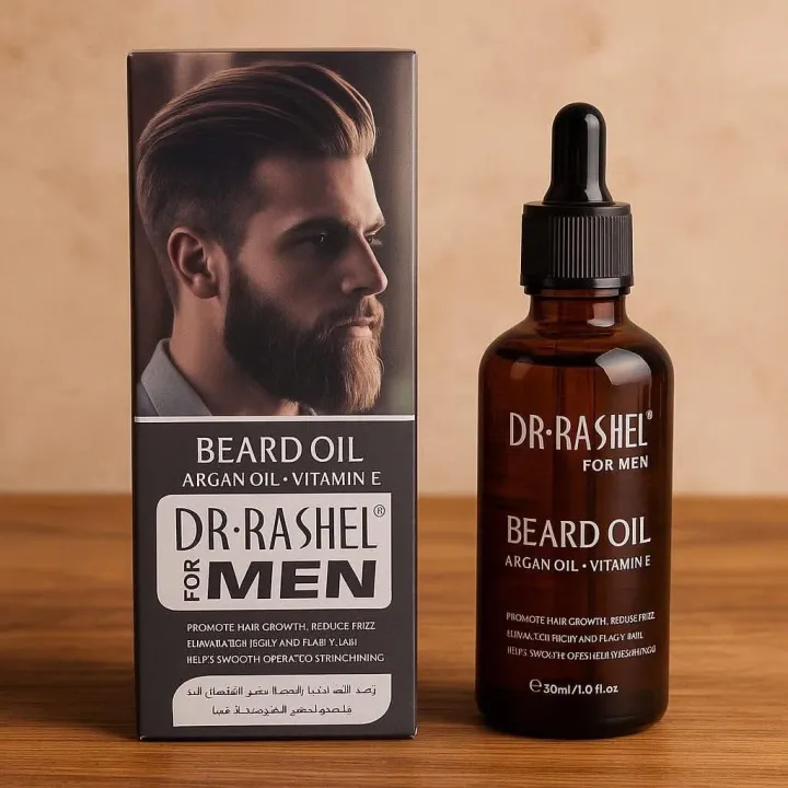 Okil Rasel Dr. Rasel Argan Oil + Vitamin E Beard Growth Oil 50ml | Daraz.com.bd