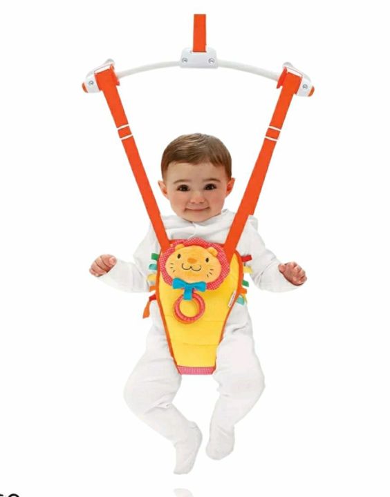 Munchkin Bounce Play Door Frame Baby Bouncer Adjustable Height Door Bouncer Baby Jumper Padded Baby