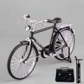 Simulation retro 28 metal die-cast bicycle model creative DIY home decoration 1:10 decoration  fun toy decoration crafts. 
