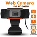 1080P Full HD Network Camera Built in Microphone 2K USB Camera Mini Web Cam for Auto Focus PC Mac Laptop Video Shooting Camera. 
