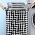 Minimalist Collapsible Clothes Hamper Foldable Fabric Storage Bin for Bathroom Toy Waterproof Laundry Basket Multi Use Organizer. 