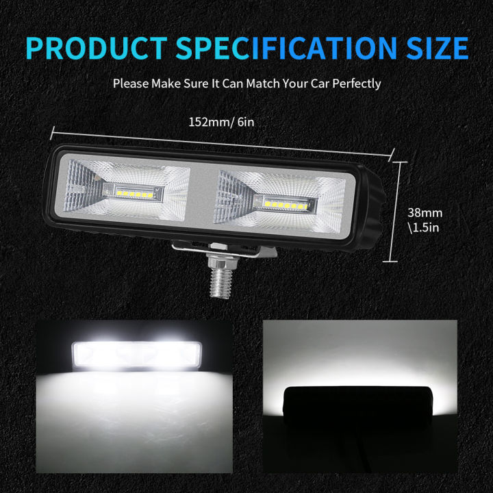 New%2028LEDs%2072W%20Work%20Light%20Bar%20Flood%20Lamp%20Driving%20Offroad%20LED%20Work%20Car%20Fog%20Light%20For%20ATV%20Ford%20Toyota%20SUV%204WD%20Led%20Beams%2012V%2024V%20-%20Image%206