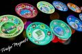 Pakistani Culture Monuments Fridge Magnets Set of 5 Vibrant Designs. 