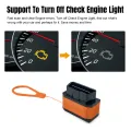 KONNWEI KW906 ELM327 V1.5 PIC18F25K80 OBD2 Scanners Bluetooth 5.2 For Android/IOS Car Scanner Code Reader Diagnostic Tool.